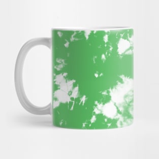 Green grass - Tie Dye Shibori Texture Mug